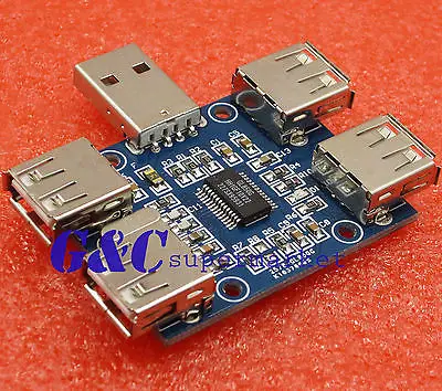 

5V USB HUB USB2.0 Hub Concentrator 4-Female USB Expansion Board Module