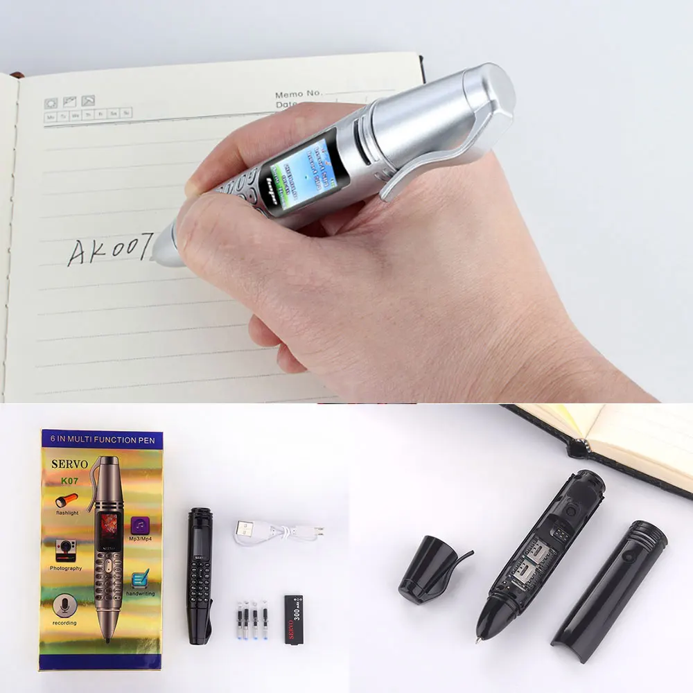 Многофункциональные цифровые диктофоны Pen Phone 2G двойная карта двойной режим