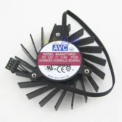 Новый Оригинальный AVC BASA0710R2U Quadro Q4000 2 ГБ видеокарты вентилятор