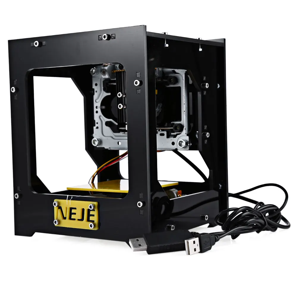 

Fancy Laser Engraving Printer Machine 5V 300mW for Hard Wood / Plastic cnc engraving machine DIY 3D Laser Wood Router