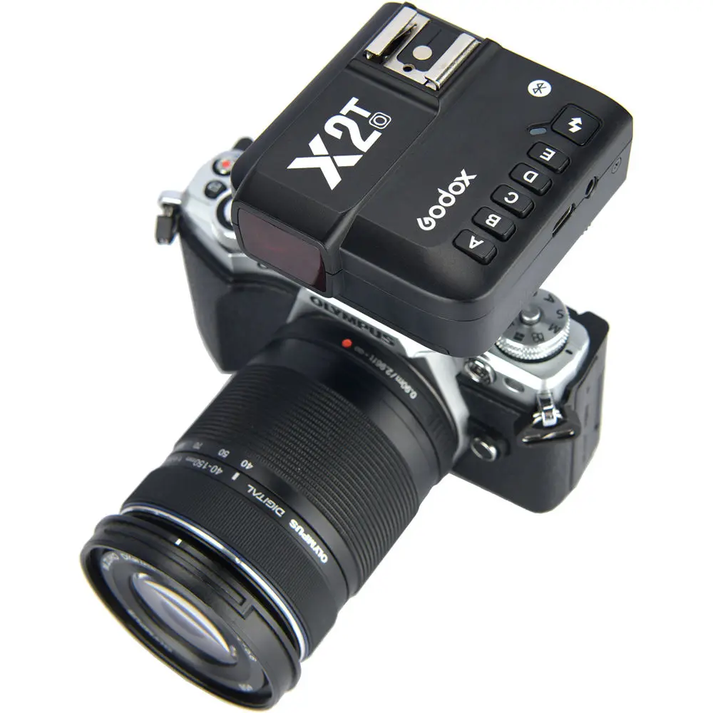 Godox X2 X2T 2,4 ГГц ttl Беспроводной Bluetooth вспышка триггера 1/8000 s HSS Сверло для Olympus/Panasonic E-M10II, E-M5II, E-M1, MC-GF1, DMC-GX85