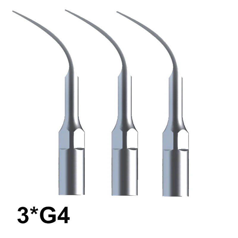 

Dental Material 3 Pcs G4 Dental Laboratory Equipment Scaler Tip For EMS Woodpecker Ultrasonic Scaler Equipment Care Tools