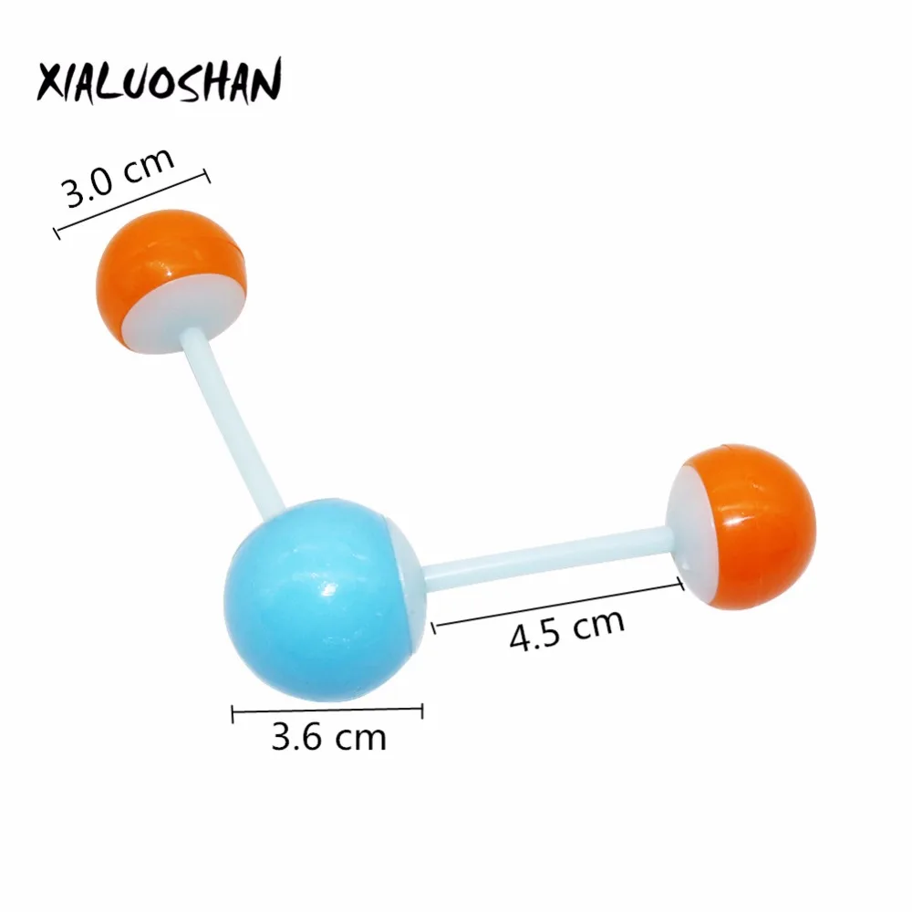 Молекула воды (H2O) Химическая модель химии биология молекулярная структура модели Учебный Эксперимент Инструмент