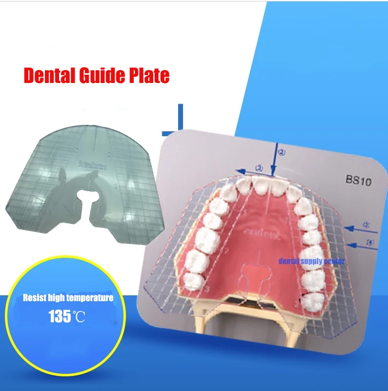 

1pc dental lab dental guide plate teeth arrangement on denture work