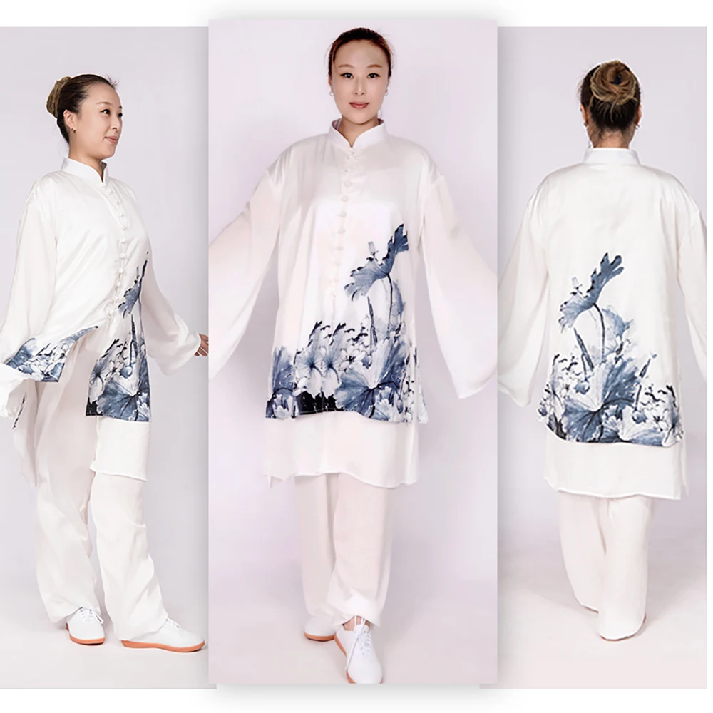 Костюм Yi wu tang Tai chi и рубашка Кунг фу для боевых искусств китайская одежда мужчин