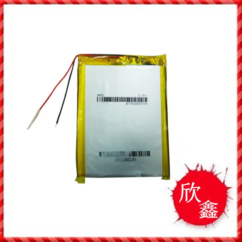 

DIY MP4 battery navigation battery 305573 A+ polymer 1200mAh thin flat battery Rechargeable Li-ion Cell