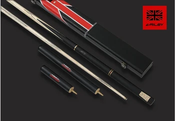 

RILEY Snooker Kit RSH Handmade 3/4 Piece Snooker Cue with RILEY Case with Extension 9.5 mm Tip Billiard Cue