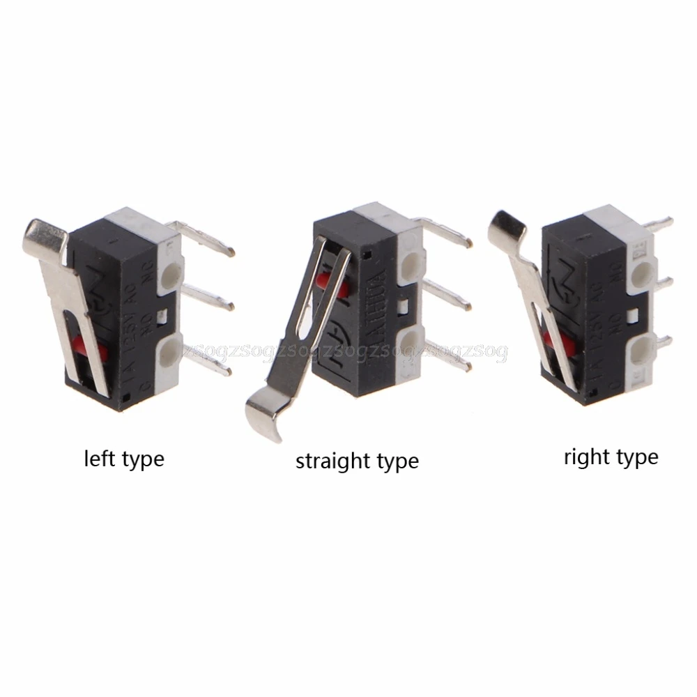 

10Pcs Mechanical Limit Switch Endstop Micro Switch for 3D Pinter Delta Kossel Au09 Dropship