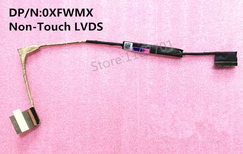 

New Laptop/Notebook LCD/LED/LVDS Flex Cable for Dell Inspiron 15R-7000 7566 7567 0XFWMX BCV10 LVDS UHD 4K DC02C00DS00 Non-Touch