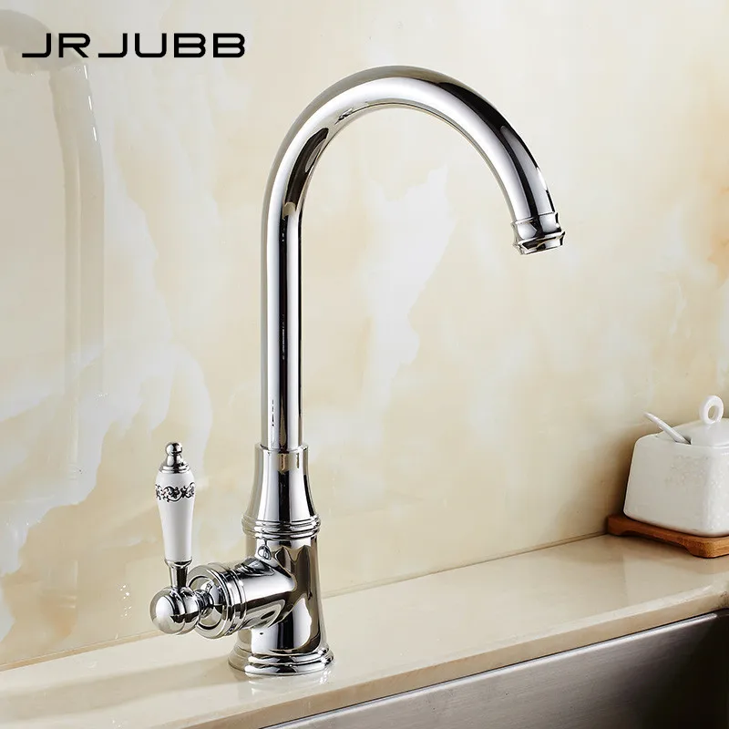 Chrome Brass Kitchen Faucet Kitchen Sink Faucet Swan Kitchen Mixer