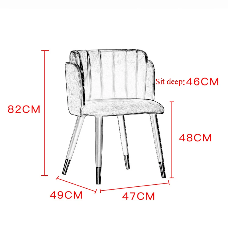 Современная семейная Спальня Кабинет гостиная твердой древесины столовая применимый обеденный стул скандинавский свет роскошный кофе офисное собрание