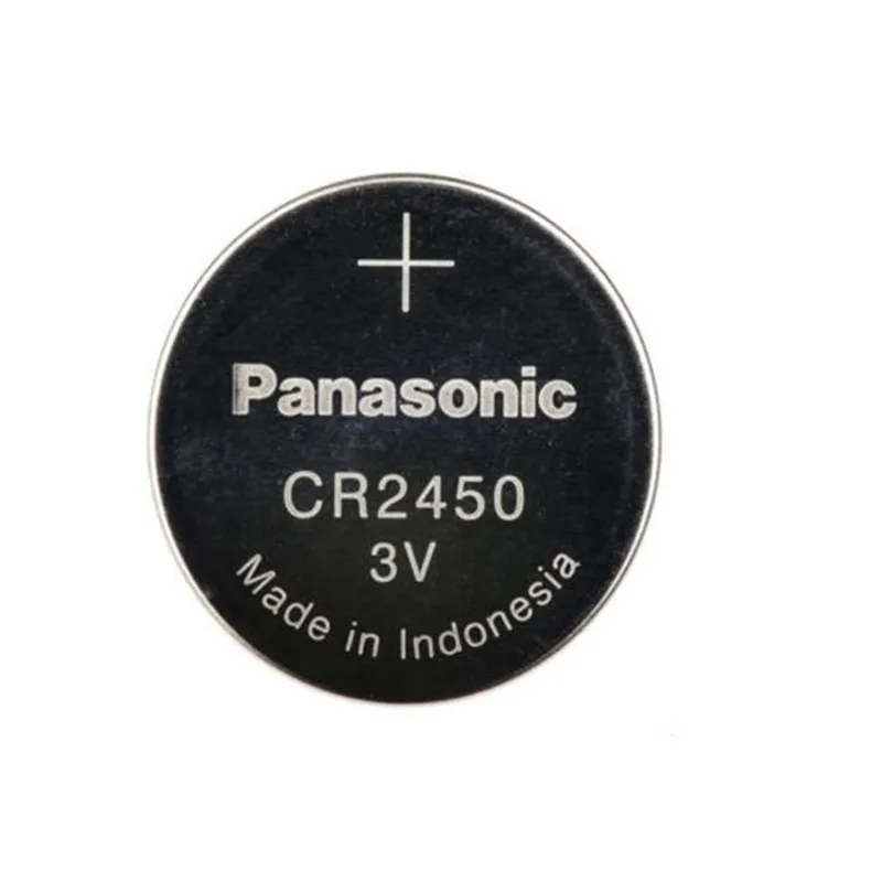 Новые оригинальные Литиевые Батарейки Panasonic CR2450 CR 2450 3 в для часов с монетницей