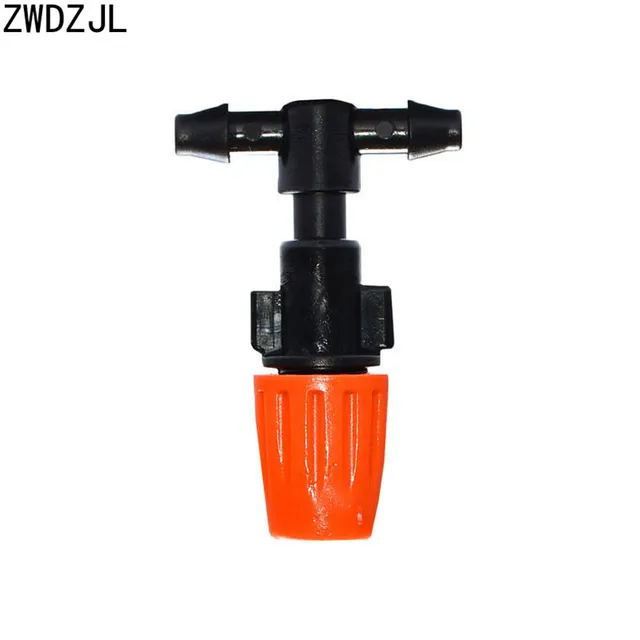 Special Price Irrigation Drippers Adjustable Atomizing nozzle Sprinkler water mist sprinkler Automatic Watering Drip System adapter 10pcs