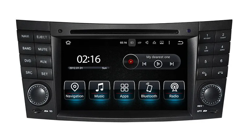 Discount Android 8.0 Car DVD Player for Mercedes Benz E Class W211 E200 E220 E240 E270 E280 with GPS Navigation Radio BT SD 4Core 4G+32G 0 Discount Android 8.0 Car DVD Player for Mercedes Benz E Class W211 E200 E220 E240 E270 E280 with GPS Navigation Radio BT SD 4Core 4G+32G 0