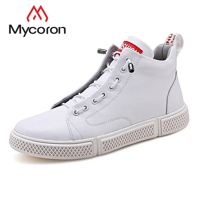

MYCORON Mens Casual Boots Fashion High Top Men Shoes Men Sports Shoes Luxury Designer For Male Footwear Sapatenis Masculino