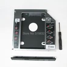 12,7 мм 2-й HDD SSD жесткий диск Caddy адаптер отсек слот для hp Probook 4530s SATA