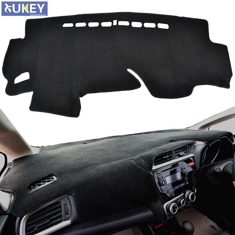 Xukey Dashboard Cover Fit For 2014 2015 2016 Honda Jazz Fit Dashmat