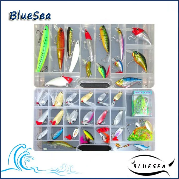 36 Pcs Top Quality Fishing Lures Set With Box Artificial Lure Set