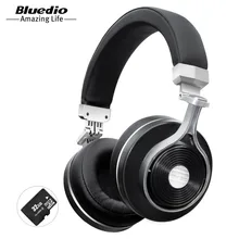 Bluedio T3 Plus wireless Bluetooth headphones wireless headset with mic micro SD card slot bluetooth headset
