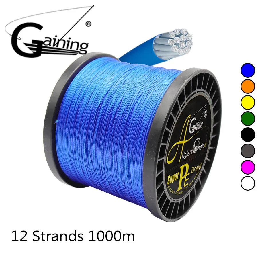 PE Trançado de Linha De Pesca Super