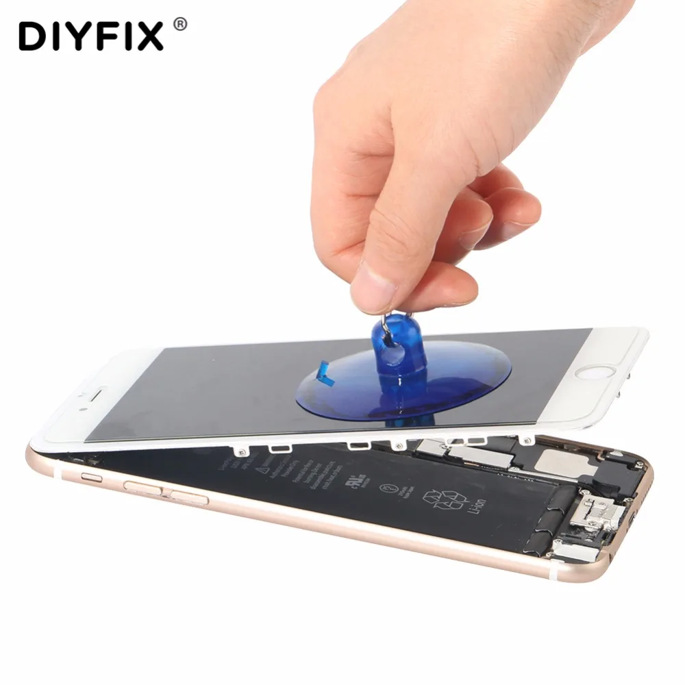 

DIYFIX мощная присоска 2,2 дюйма с металлическим кольцом для ключей, инструмент для мобильный телефон, ЖК-экран, разборка, ремонт, инструменты для открытия