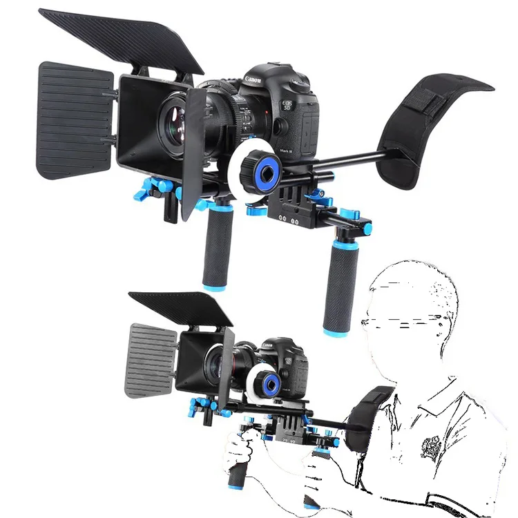 DSLR Movie Video Making Rig Set System Kit for Camcorder DSLR Camera