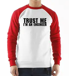 Trust me l'm an engineer Письмо печати crossfit для мужчин с длинным рукавом реглан толстовки мужской 2019 Осень Зима Повседневное брендовая ММА одежда