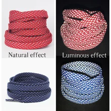 120 см Топ плоская Светоотражающая Ночная легкая обувь шнурки хорошо подходят для различных видов обуви высокое качество подходит для всех сезонов