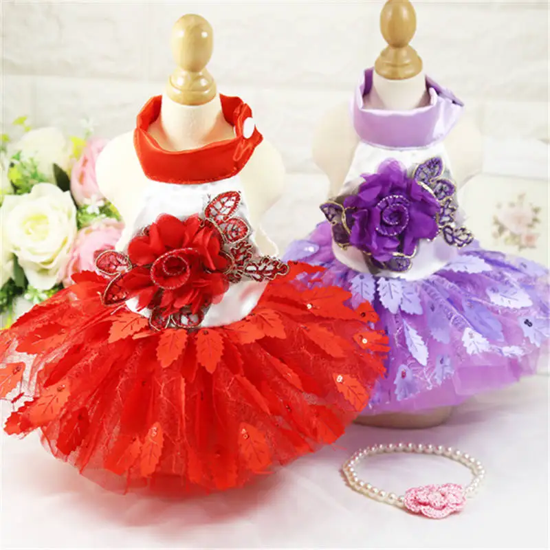 

Summer Dog Skirt Casual Pet Clothing for Small Medium Dogs Puppy Yorkies Chihuahua Dog Clothes