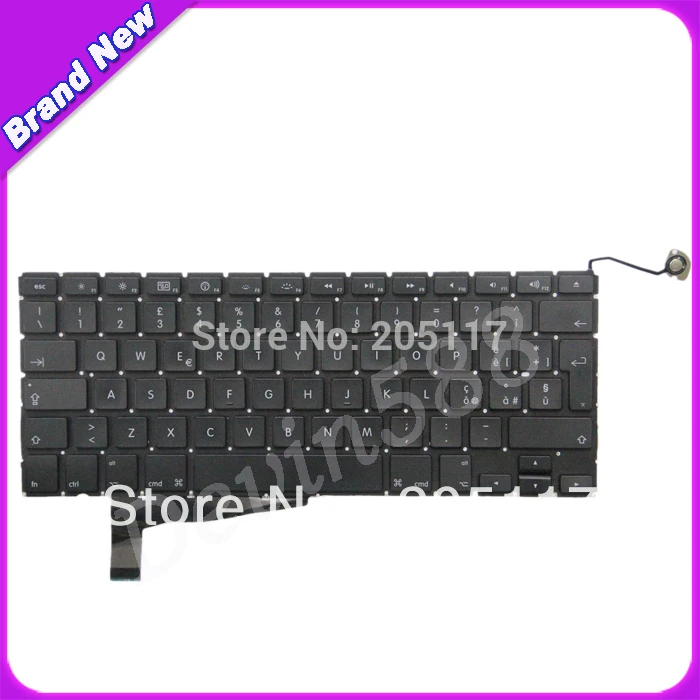 

FREE SHIPPING ! Italy keyboard FOR Macbook Pro A1286 2008 YEAR
