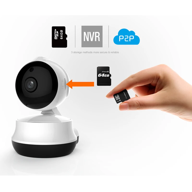 NEO Coolcam NIP-61GE Mini 720P wifi ip camera Wireless P2P CCTV Network camera and Support TF card baby monitor and Free APP