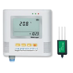 

Soil moisture logger meter datalogger real-time monitoring recording of soil moisture, USB or RS485