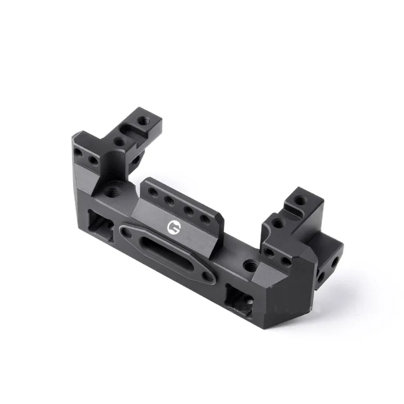 

Aluminum Alloy TRAXXAS TRX-4 G2 Servo Front Bracket Multifunctional Light Steering Gear Holder Built-in Winch f RC Model Car Acc
