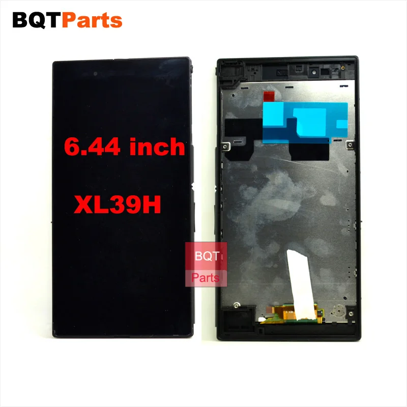 

For Sony Xperia Z Ultra XL39h Lcd Screen Display Digitizer Touch Screen with Frame Full Assembly Black