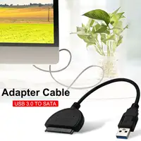 כונן קשיח כבל מתאם USB 3.0 SATA 3 כבל הכונן הקשיח כבל מתאם 2.5 אינץ 3.5 אינץ 