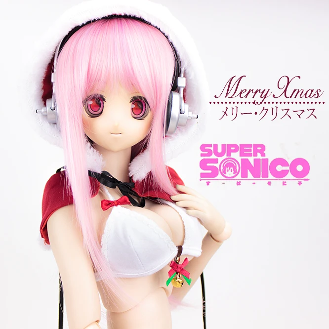Estortek 2017 Mery рождественское платье Супер SONICO для 1/3 BJD SD DD SONIKO реквизит костюм сделай