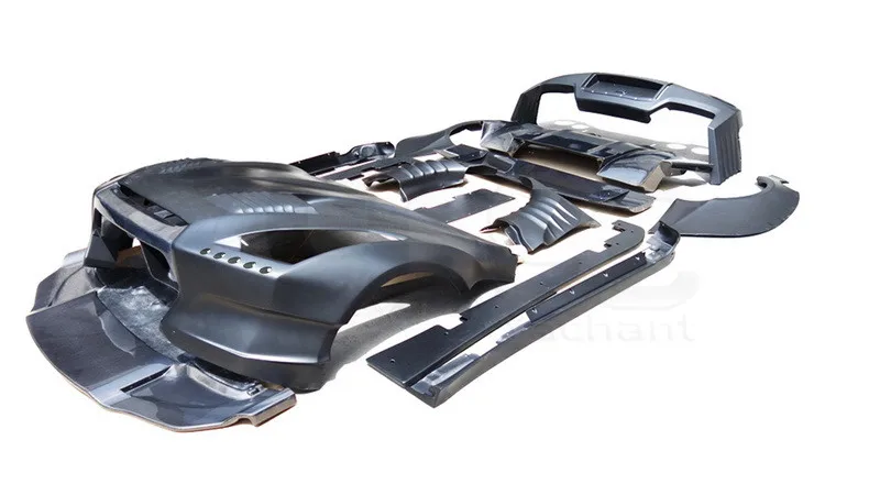 2008-2014 Nissan R35 GTR CBA DBA Bensopra Style Body Kit w LED PCF (3)