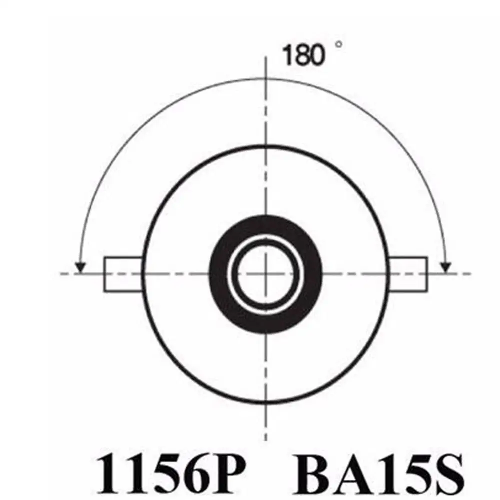 1 шт. 80 Вт 1156 BAU15S 1157 BA15D светодиодный Canbus BA15S P21W S25 16 Светодиодный CREEChip 6000K стоп-сигналы задний фонарь LED DRL автомобильные габаритные огни 12-24V - Испускаемый цвет: 1156