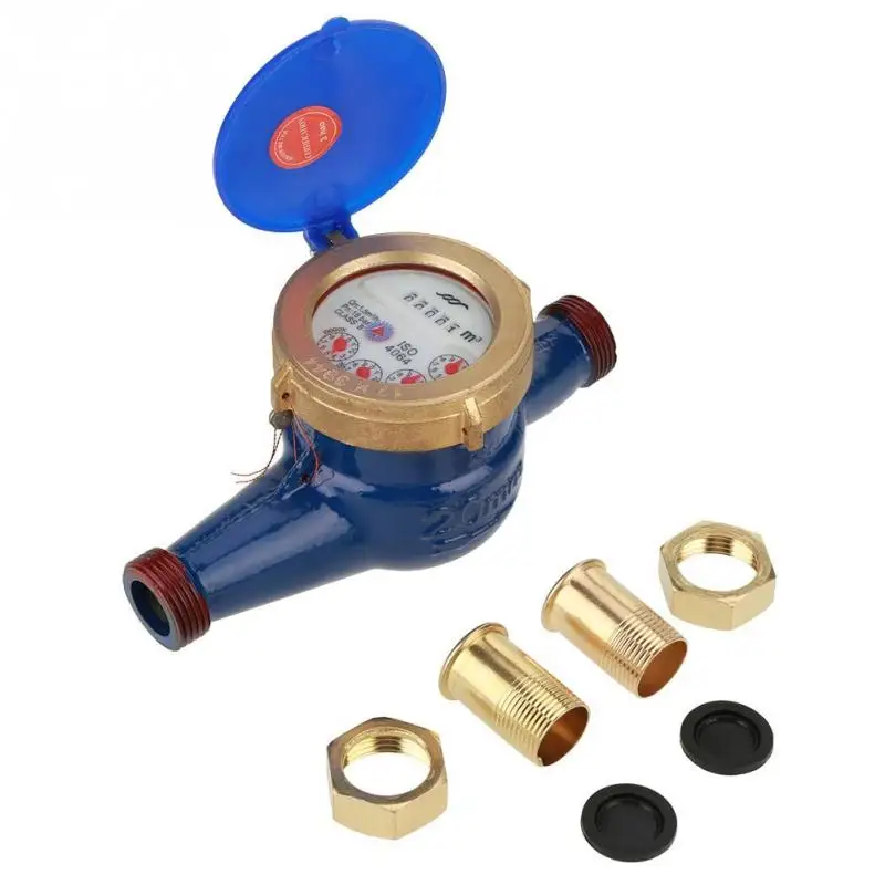 

360 Rotary Counter Water Meter DN20 Garden Home Plastic Cold Water Meter Single Water Flow Dry Table Measuring Tool watertafel