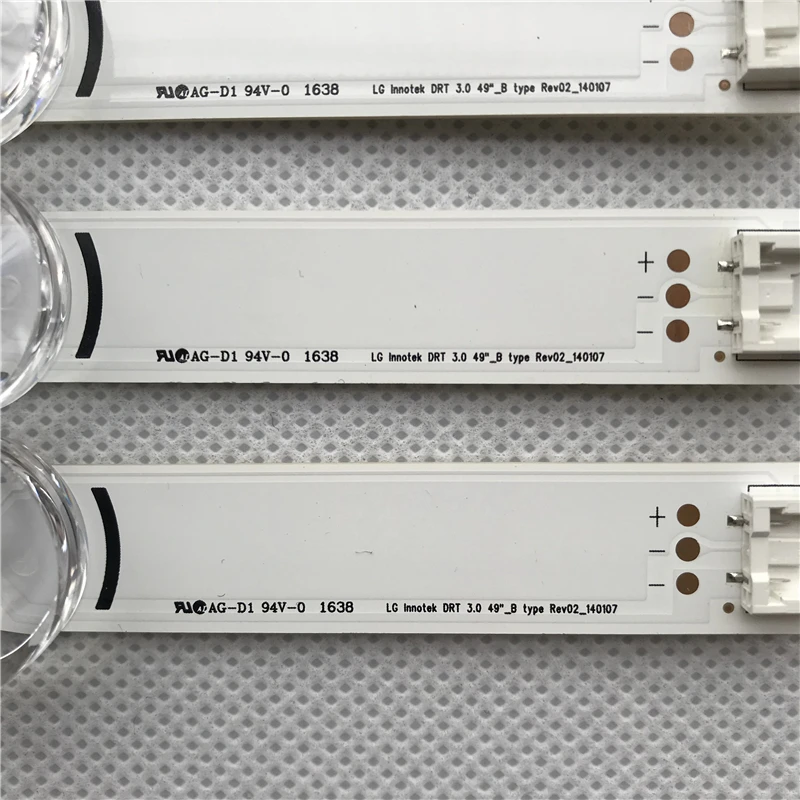 Светодиодный Подсветка полосы для LG 49LB620V Innotek DRT 3,0 4" 49LB552 49LB629V 6916l-1789A 49LF620V 49UF6430 6916L-1944A