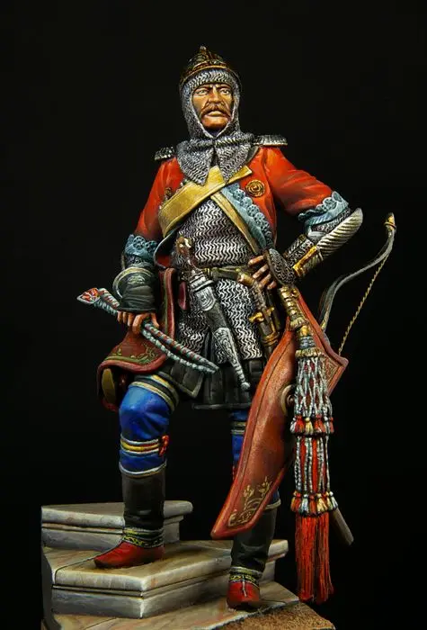 Officer of the Tsar`s Guard, Russia 1830--75mm  (1)