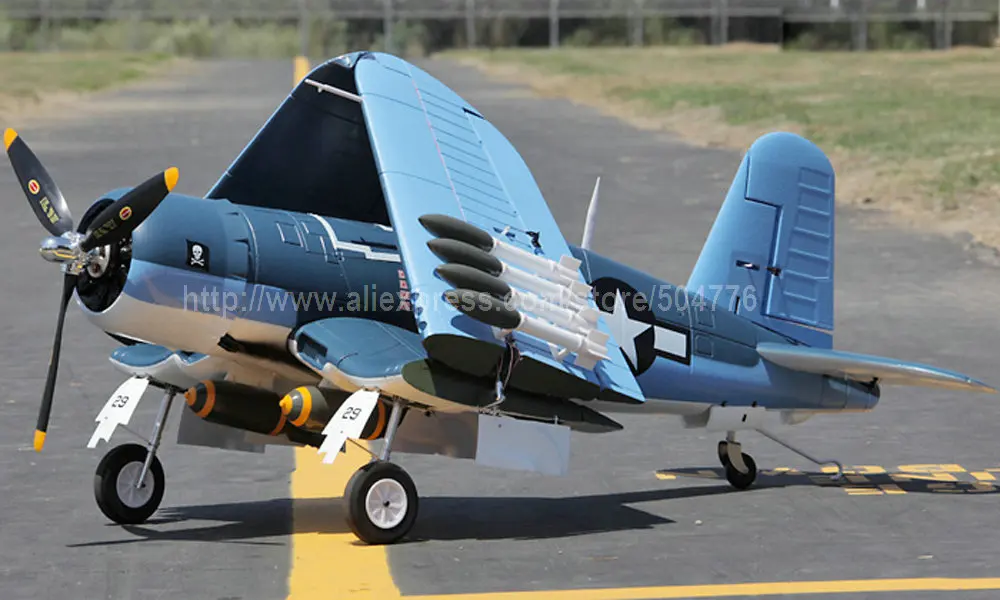 PNP edition rc самолет F4U пиратский пульт дистанционного управления со складным крылом