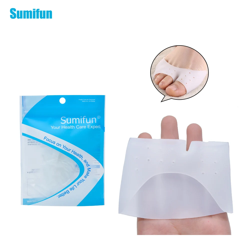 

Hallux Valgus Correction Soft Silicone Invisible Toe Sleeve Foot Protection Ballet Shoe High Heels Toe Pads Gel Protective Z3820