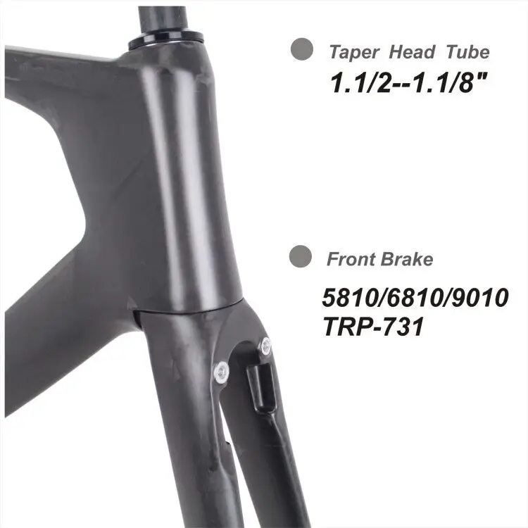 Sale 2018 new AERO version Triathlon Bikes 49/52/54/56cm light Carbon time trial Frame tt095 Chinese BICICLETA Carbon TT Frame 5