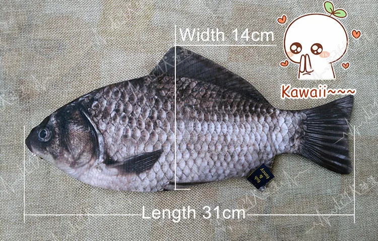 Astuccio per matite astuccio per matite kawaii borsa per cancelleria grande pesce astuccio per matite in stile coreano astuccio per matite forniture scolastiche per ufficio regalo carino - immagine 2