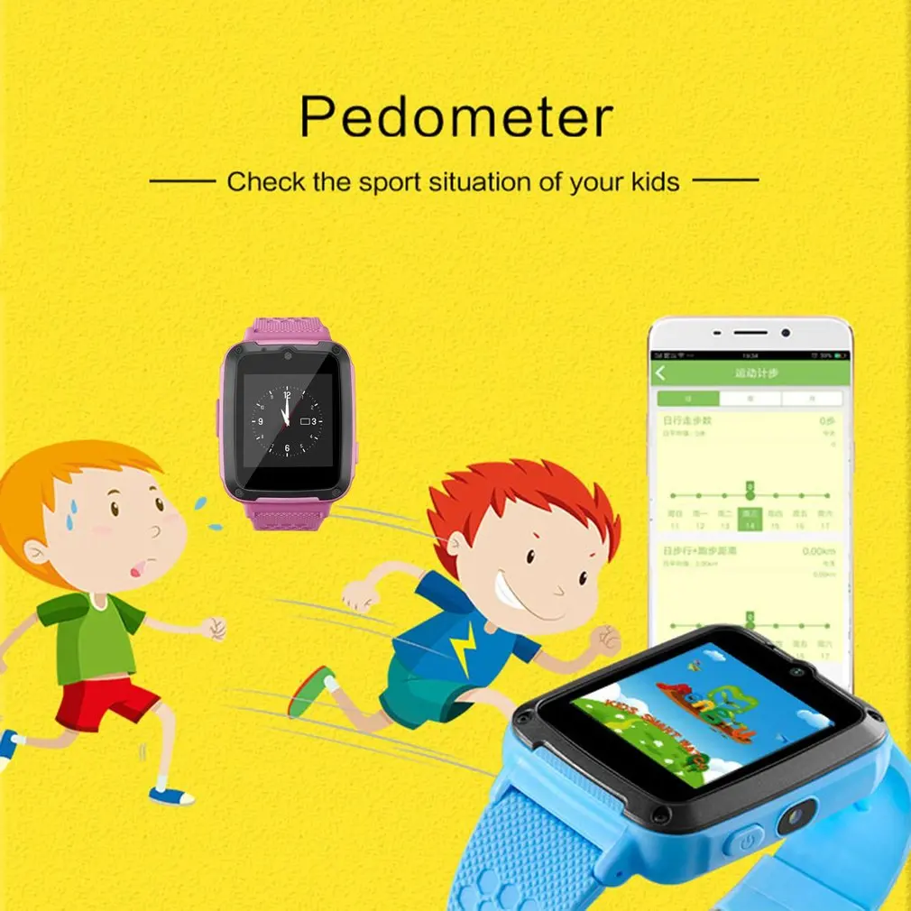 Детские умные часы MY-658 с Bluetooth, умный Браслет для безопасности, водонепроницаемые детские часы с поддержкой sim-карты, камера локатора в реальном времени