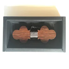 Темно-серый синий галстук-бабочка деревянный лук галстук ткет мужской галстук-бабочка Высококачественный галстук