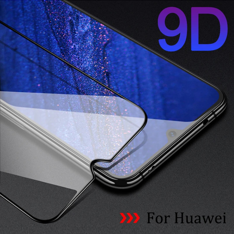 Закаленное стекло 9D для Huawei P Smart Plus 2019 Защитная пленка экрана Hawei P10 P20 Pro Lite Psmart