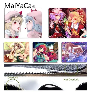 

MaiYaCa Touhou Collection Customized MousePads Computer Laptop Anime Mouse Mat Small Size Computer desktop Game Mouse Pad