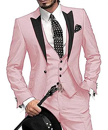 Ciel-Bleu-Italien-Classique-Pourpre-Smoking-de-Mari-De-Bal-Rose-Robe-De-Mariage-Robe-l (1)